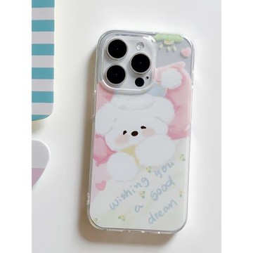 狗狗睡覺適用于蘋果13/14/15/16/17proMax情侶手機軟殼iPhone11/12MINI透明
