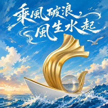 快速出貨【命運好好玩】湯鎮瑋-錢進家門晶球寶船鎮