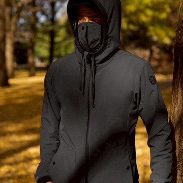 TheHood 遠紅外線日常連帽外套 夜幕綠 M