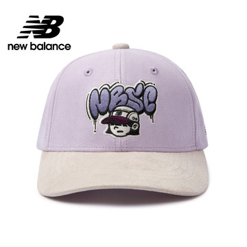 【New Balance】 NB 兒童帽子_中性_淺紫色_8QF3203WVL
