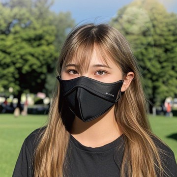 美極品 【抗UV防風小臉口罩】UPF50  3D立體小臉設計 防曬 面罩