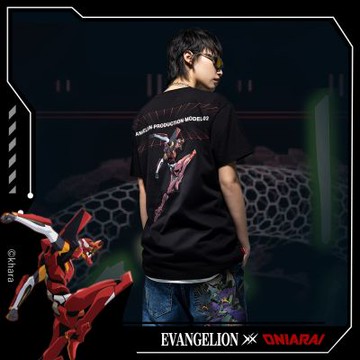 鬼洗 BLUE WAY – EVA 貳號機網型短TEE