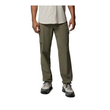 Columbia 哥倫比亞 男款-超防曬UPF50快排長褲-Silver Ridge Elite Pant-軍綠色(UAE34380AG/KS)