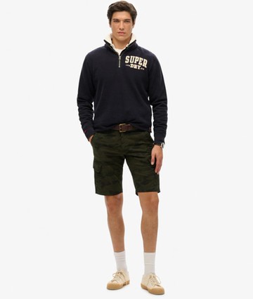 Superdry Men's Organic Cotton Core Cargo Shorts Green Size: 30