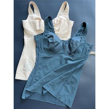 日單高端夏季薄款緊身塑身束腰美體背心薄杯美背產后恢復無鋼圈內