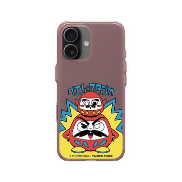 iPhone 17 Clear (相機按鈕) 晶醺玫 - Paiheme Studio - Daruma Family