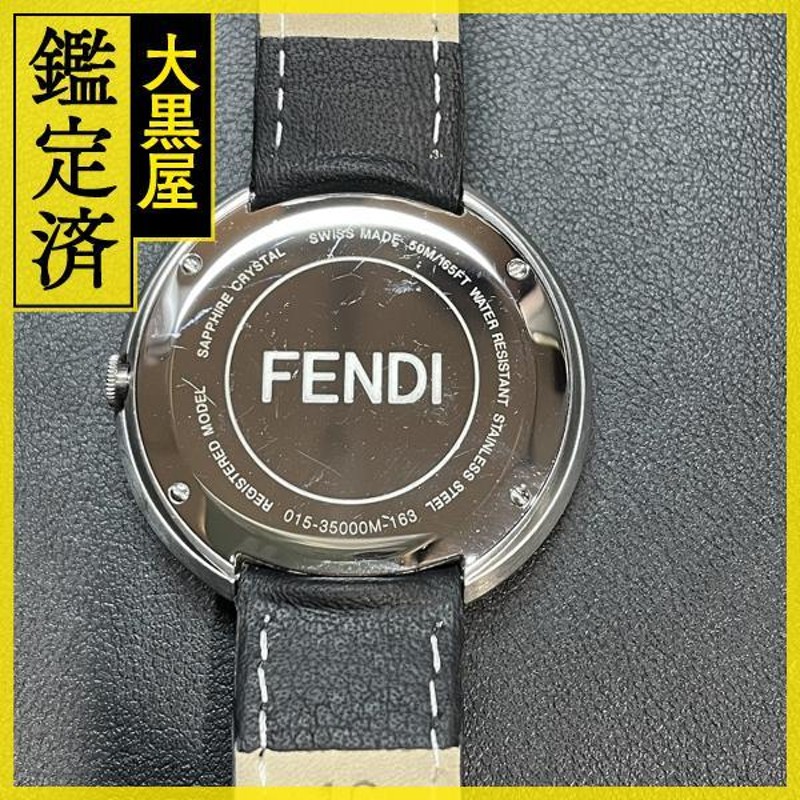 FENDI フェンディ マイウェイ 35000M シルバー/ブラック ...