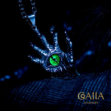 STEEL 鋼吊墜。魔眼系列-法蒂瑪斷手惡魔之眼 | NAN