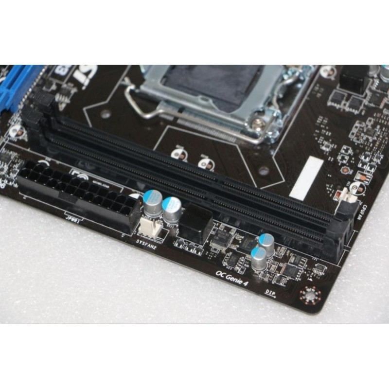 美品 MSI H81M-P33 Intel H81 LGA 1150 【Micro ATX マザーボード】-