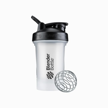 Blender Bottle 搖搖杯【Classic 黑蓋白】20oz