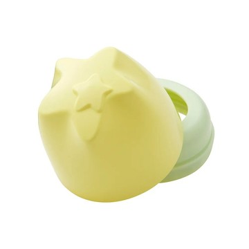 日本 Dr. Betta 寬口奶瓶蓋替換組 (檸檬黃 x 星星)