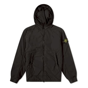 STONE ISLAND Composite Polartec Hooded Jacket 'Black'