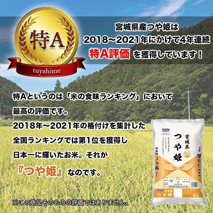 新米 令和4年産 宮城県産 つや姫 5kg×2袋 10kg 米 お米 白米 おこめ 精米 単一原料米 ブランド米 10キロ 送料無料 国内産 国産