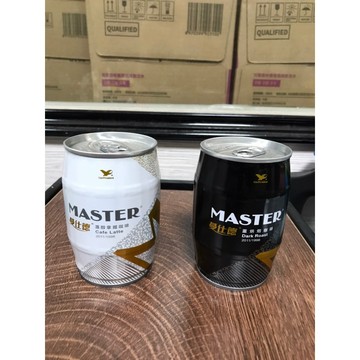 ~省錢叔叔~統一 MASTER 曼仕德 咖啡 重烘焙咖啡 濃醇拿鐵咖啡 罐裝 235ml 隨貨附發票 易開罐咖啡