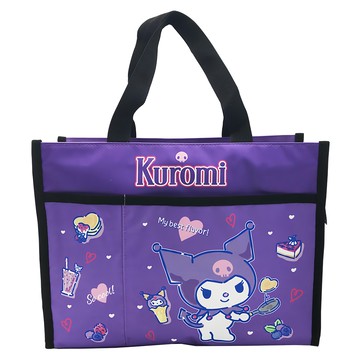 KUROMI 酷洛米 橫式手提袋  1個  紫色