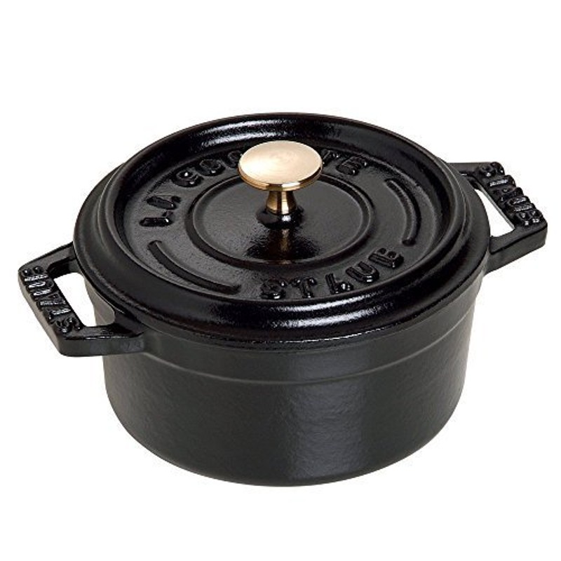 IP65防水 ストウブ staub ピコ・ココット ラウンド ブラック サイズ