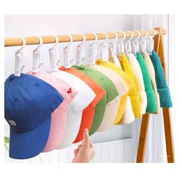 台灣現貨｜多功能360°塑料窗簾夾 床單 衣帽 手套 鞋 收納夾 超市 毛巾 襪子 旋轉掛鉤夾 曬衣夾  ｜丹丹悅生活