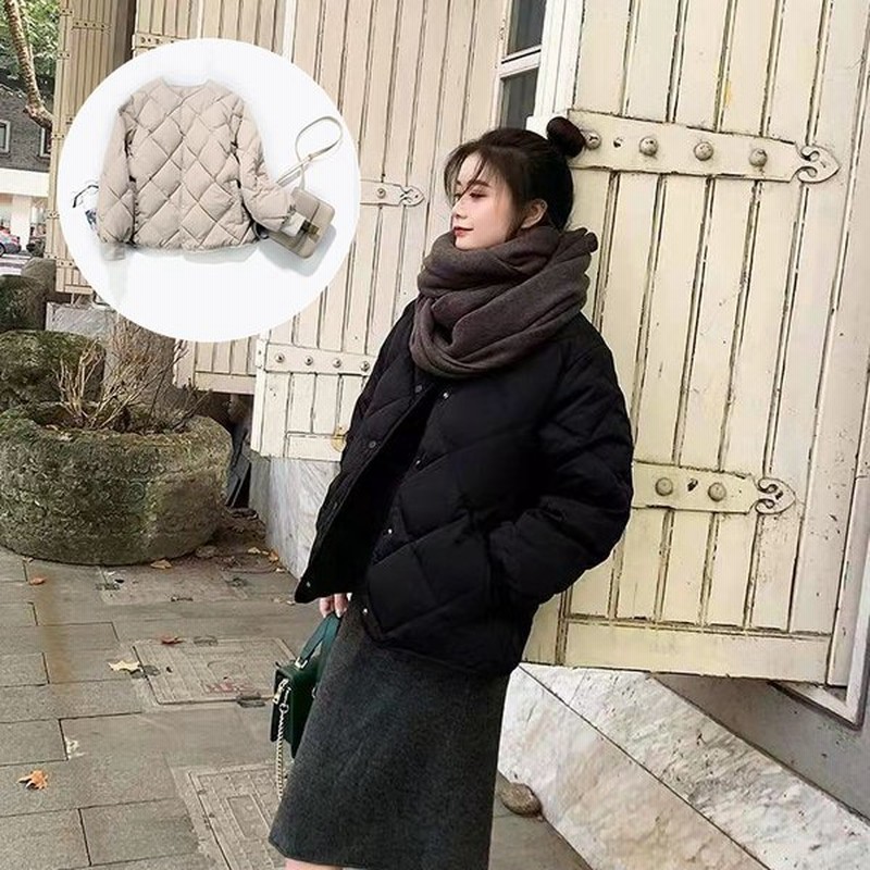 レディース ブルゾン ジャンパー ジャケット 切り替え チェックコート ノーカラー 薄手 暖かい アウター カジュアル 通販 Lineポイント最大0 5 Get Lineショッピング