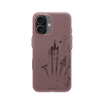 iPhone 17 Clear (相機按鈕) 晶醺玫 - 迪士尼-星際大戰 Star Wars - POP全載具1-黑