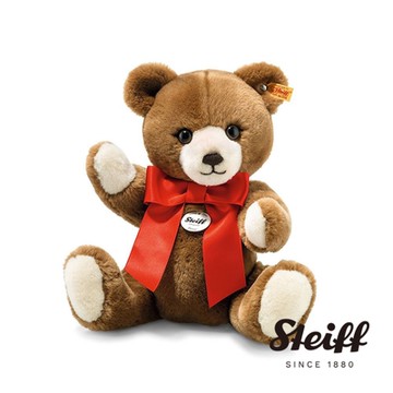STEIFF德國金耳釦泰迪熊 Petsy Teddy Bear 28cm 經典泰迪熊黃標