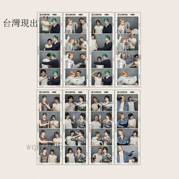 CORTIS周邊商品✨CORTIS人生四格書籤卡自拍相框馬丁趙雨凡金主訓嚴成玹安乾鎬小卡✨31
