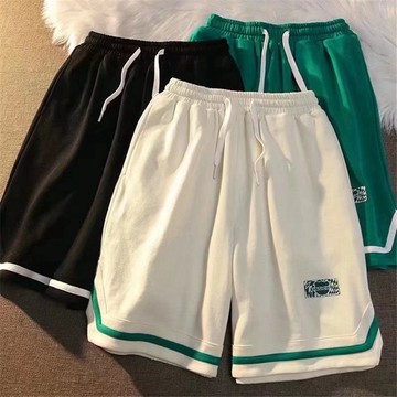 卡尼爾男裝-短裤男潮夏季薄款外穿中裤潮流街头嘻哈运动篮球裤宽松休闲五分裤