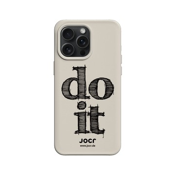 iPhone 15 Pro Max SolidX 貝殼灰 - JOCR - do it Black