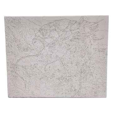 ArtLife 藝術生活 數字油畫DIY DT195 40 x 50cm  魚躍龍門 多色  1個