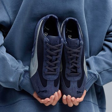 PUMA 休閒鞋 SPEEDCAT PREMIUM 深藍 銀 拼接 賽車鞋 男女 40390205