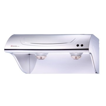 櫻花 斜背式雙渦輪不鏽鋼除油煙機W90cm R-3250SXL