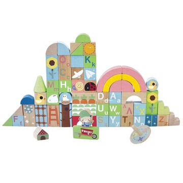 彩虹花園大冒險積木(60pcs)【適合18個月以上寶貝】