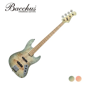 Bacchus WL5-BP-AC/M 五弦 主動 貝斯 粉紅樹瘤款【敦煌樂器】