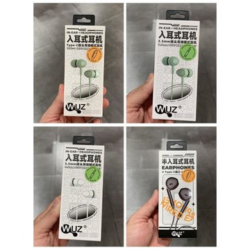 KKV有線耳機耳塞type-c口入耳半入耳式3.5mm圓孔接口所有手機通用