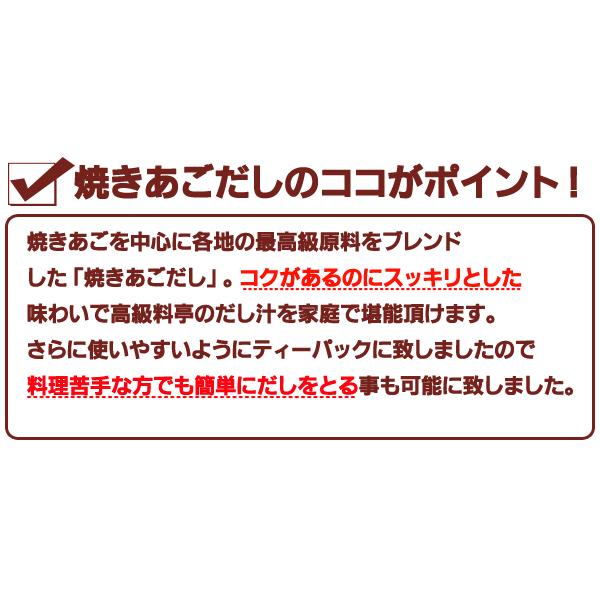 あごだしパック 焼きあごだし 160g×10袋セット 国産 ティーパック あご出汁 鰹節 かつお節 送料無料