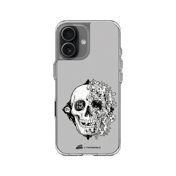 iPhone 17 Clear Case（相機按鈕） 透明 - Ted Leonid Melendres - Diamond Skull 鑽石骷顱