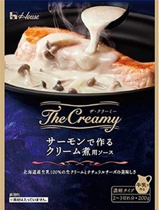ハウス THE CREAMY サーモンで作るクリーム煮用ソース 200G ×8個