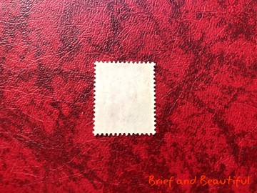緬甸 喬治六世 1p 散票1枚 1940年 郵票