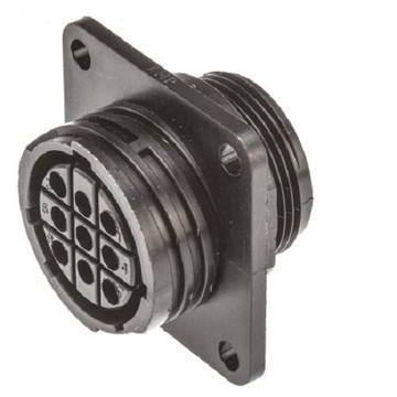 211769-1 9P母座 TE / Tyco AMP CPC-1系列環形圓形連接器 connector 接頭【佑齊企業 iCmore】