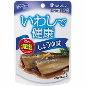 はごろも いわしで健康 しょうゆ味パウチ９０ｇ  ×12