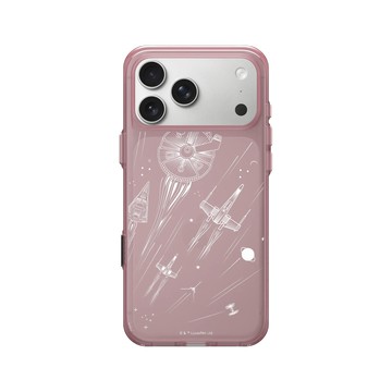 iPhone 17 Pro Max Clear (相機按鈕) 晶醺玫 - 迪士尼-星際大戰 Star Wars - POP全載具2-白