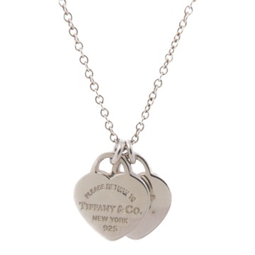 Tiffany & Co 蒂芬妮 925純銀 Heart Tag 鏈墜 項鍊 【二手名牌BRAND OFF】