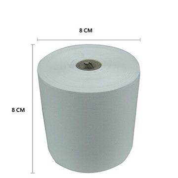 【文具通】感熱紙 感熱紙捲 感熱紀錄紙 菜單 號碼牌 約紙寬80mm x 外徑80mm x 內徑12mm 60捲/1箱 P1080047【領券滿額再折千12/31止】