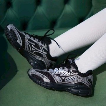 MIZUNO SPEED 2010 黑銀色 低筒 舒適 運動鞋 美津濃 D1GH251703