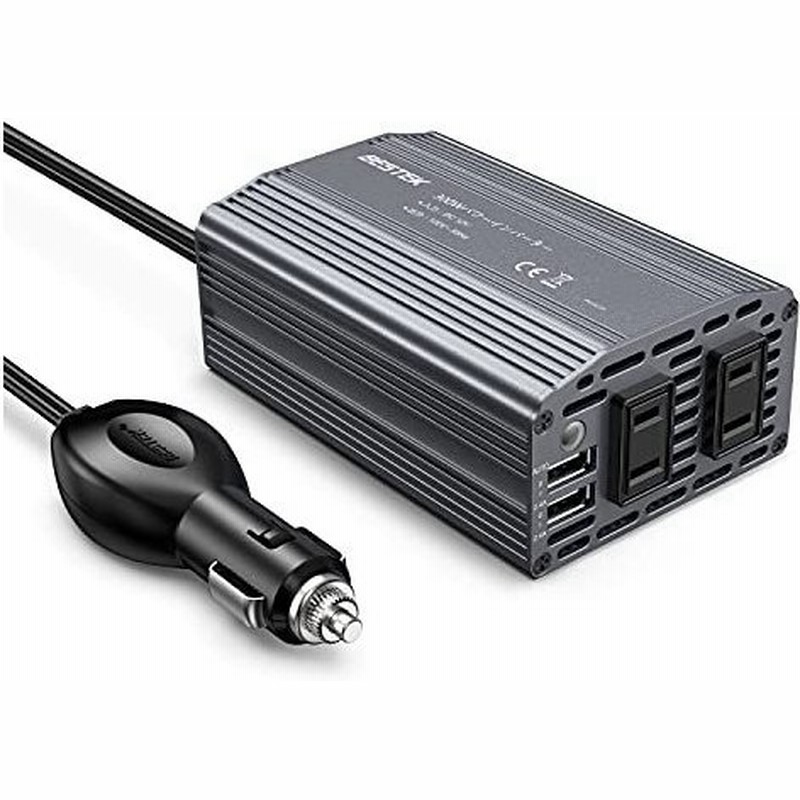 Bestek インバーター シガーソケット コンセント 300w Dc12vをac100vに変換 Usb2ポート搭載 12v車専用 カーインバーター 通販 Lineポイント最大0 5 Get Lineショッピング