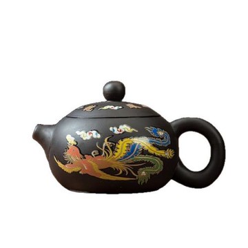 大破價原礦變色鳳鳴壺大容量紫砂壺泡茶壺預熱變色廠家低價供全系