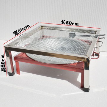 【免運/可開票】燒烤網 燒烤爐 烤魚爐 烤肉爐 燒烤架子戶外家用燒烤爐木炭火盆燒烤桌專用防燙家庭兩用車載烤爐