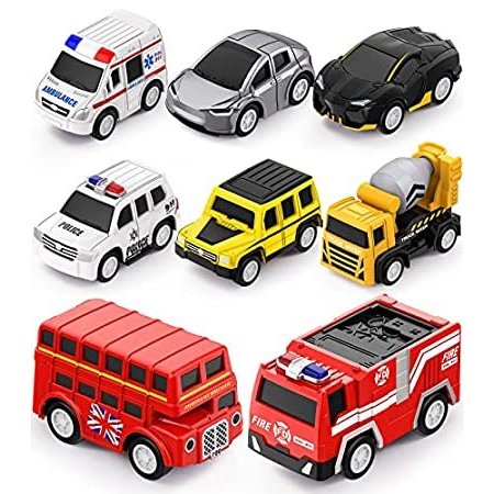 LELINTA Transport Cargo Airplane Toys Set, Toys For Boys Plane Set, Fire  Truck, Vehicles Construction Car Set for Kids Toddler Boys Child Gift for 3  4