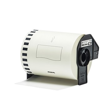 brother 兄弟牌 連續標籤帶 DK-22246 30.48m x 103mm  白底黑字  1個