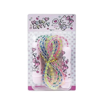 【SUCCESS 成功】Kitty 炫彩跳繩 長度可調 尺寸265cm /條 A402