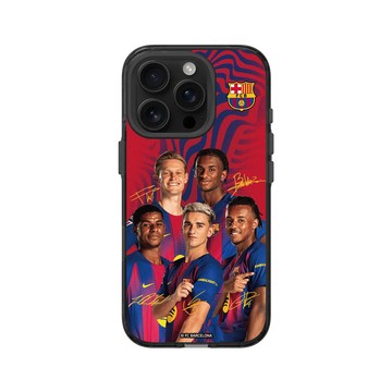 iPhone 16 Pro Clear (相機按鈕) 酷墨灰 - FC Barcelona - Next Gen Icons
